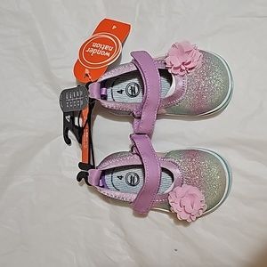 Wonder Nation Baby Girls’ Size 4 Mary Jane Casual Shoes New